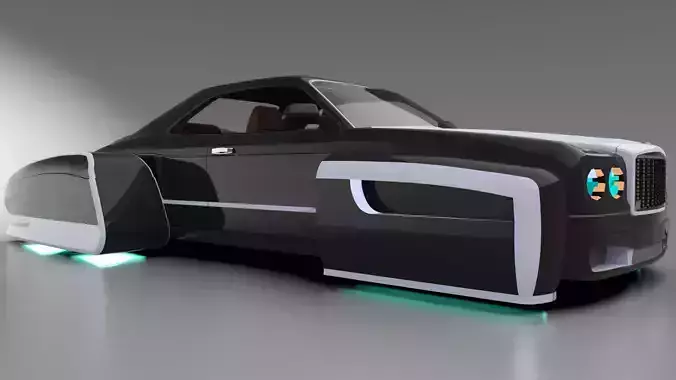 Bentley Brooklands 2055 Upgrd 3D model