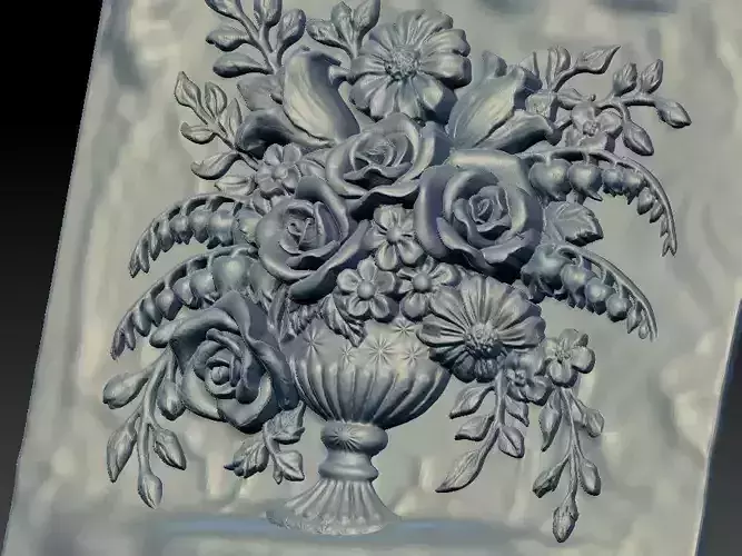 3D FLOWER VASE 