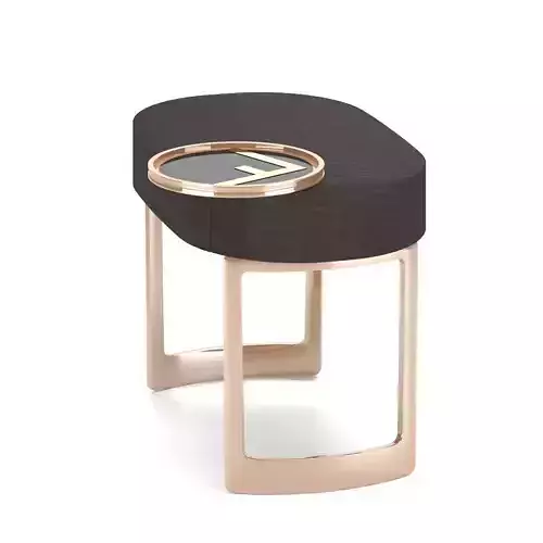 Bedside table Moonlight Fendi Home
