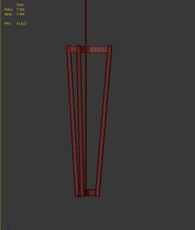 Hanging Lamp Bellini by Romatti  3D model_4