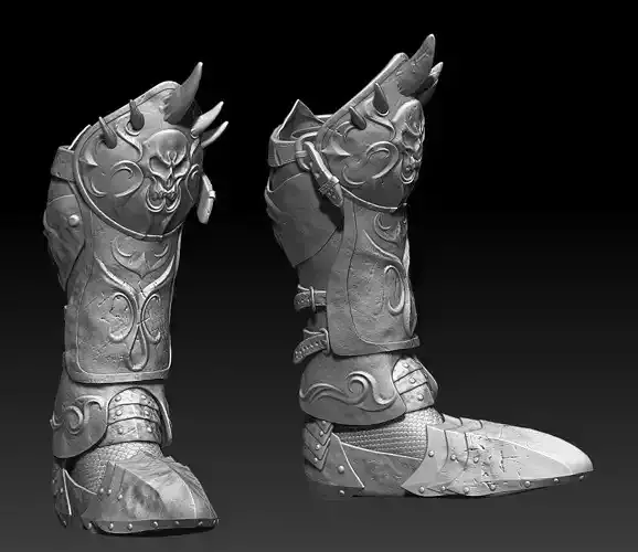 Heavy Armor Boots  3D model