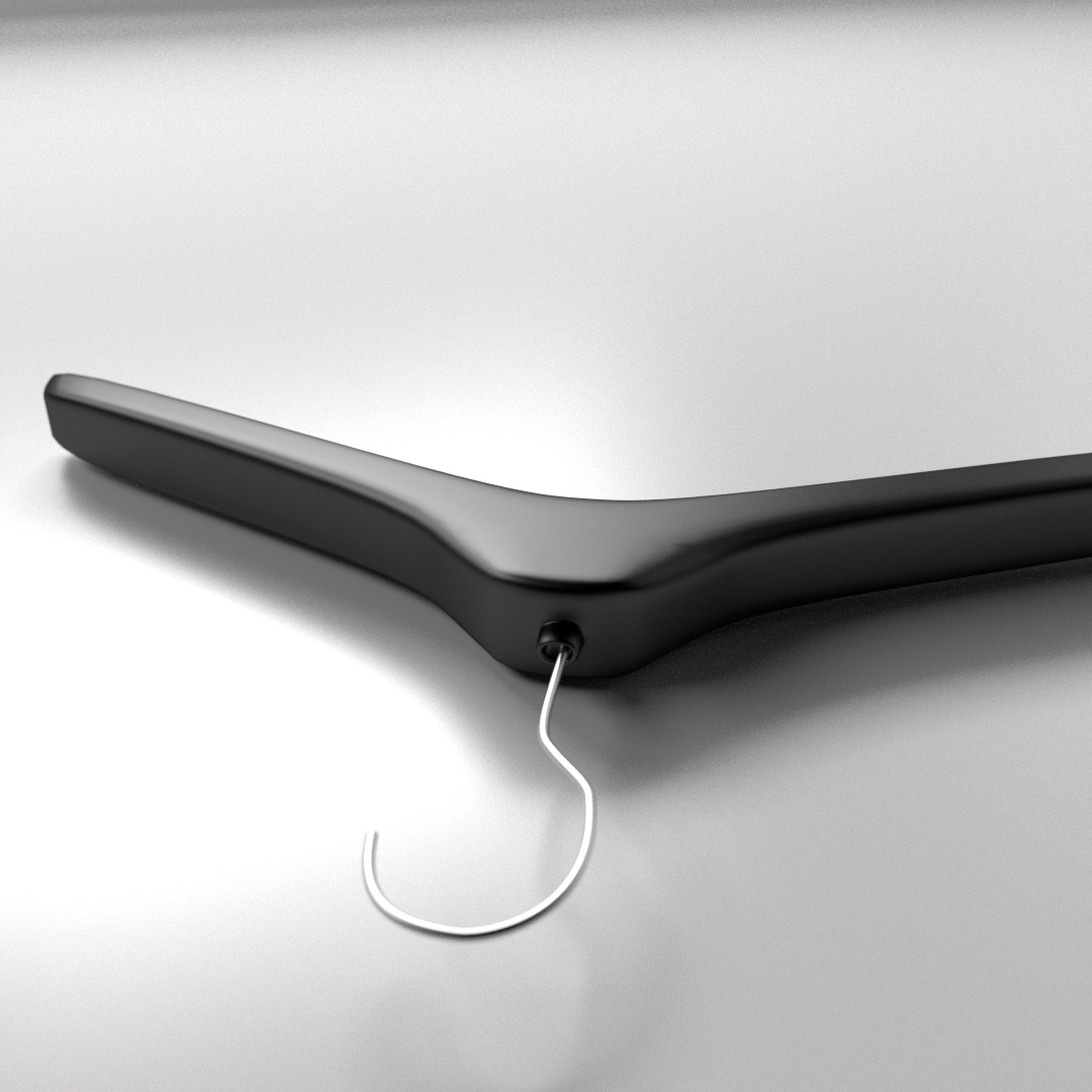 Coat Hanger 3D model_2