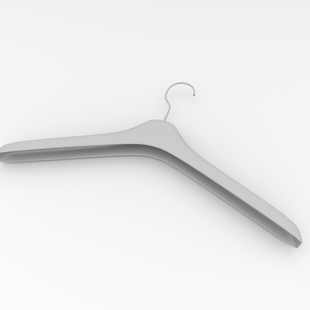 Coat Hanger 3D model_4