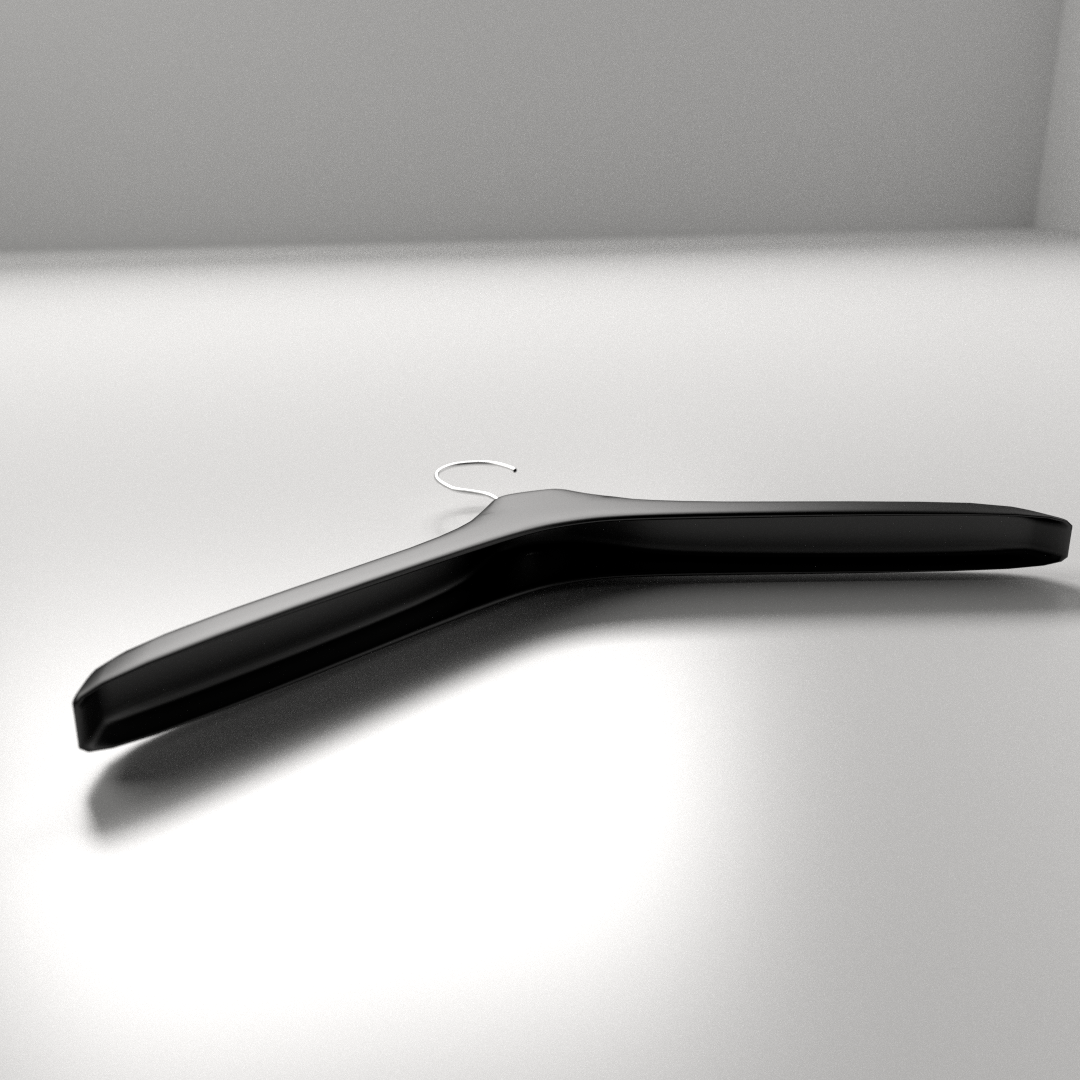 Coat Hanger 3D model_1