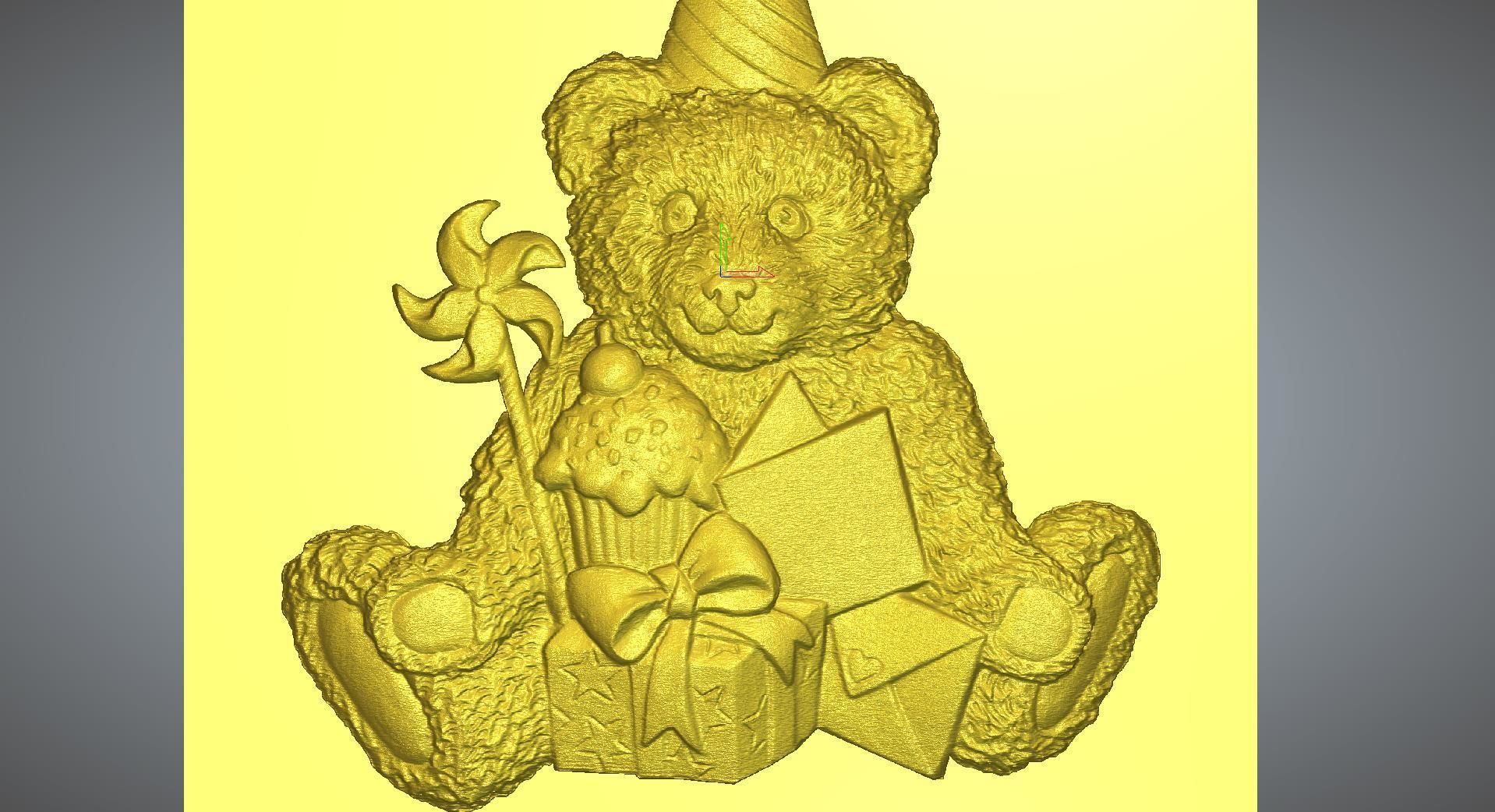 TEDDY BEAR  3D model_19