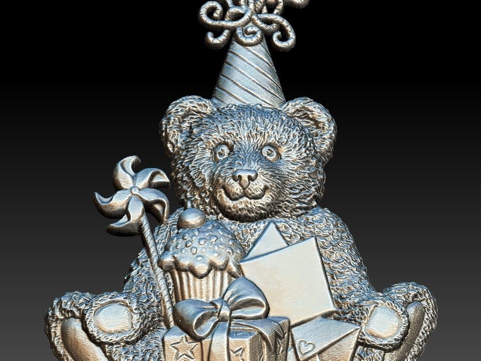 TEDDY BEAR  3D model_13