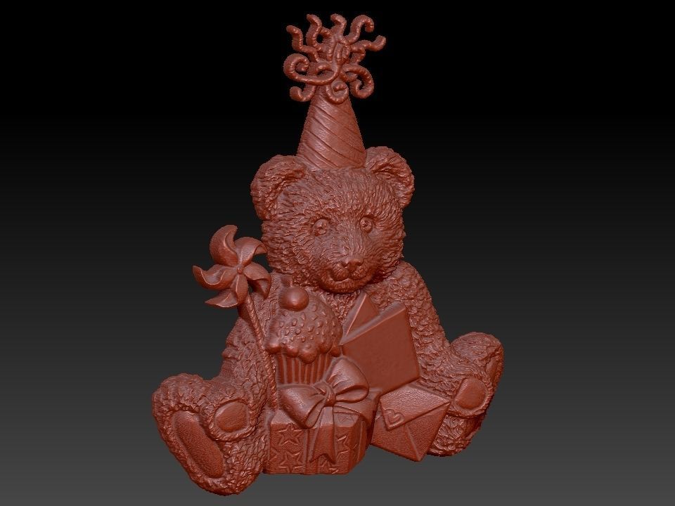 TEDDY BEAR  3D model_23