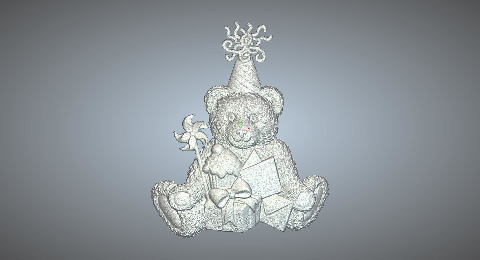 TEDDY BEAR  3D model_3