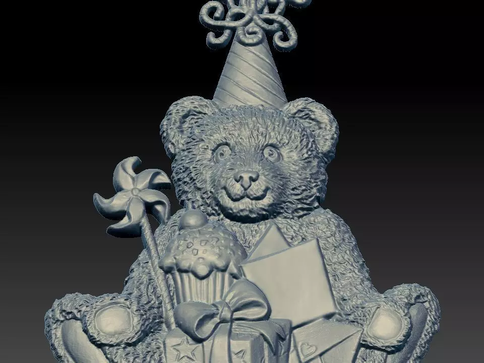 TEDDY BEAR  3D model_0