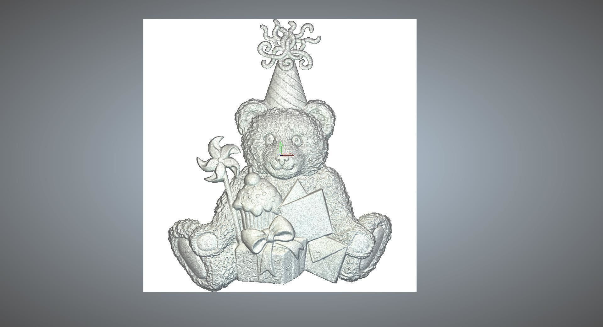 TEDDY BEAR  3D model_20