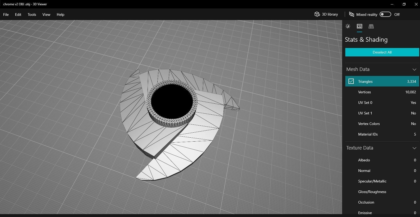 Google chrome LOGO  3D model_7