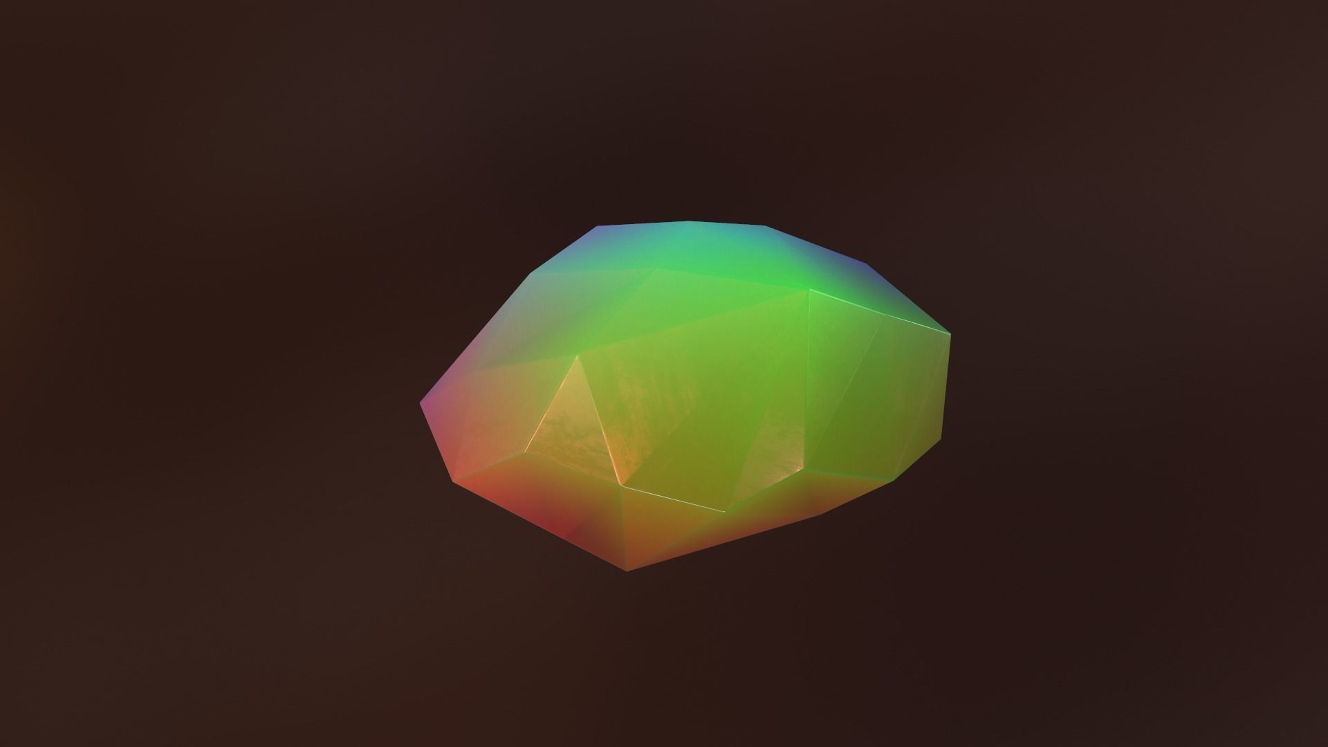 Gemstone V2 Low-poly 3D model_18