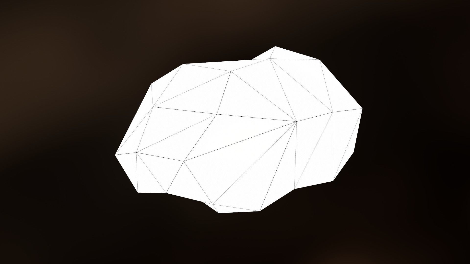 Gemstone V2 Low-poly 3D model_32
