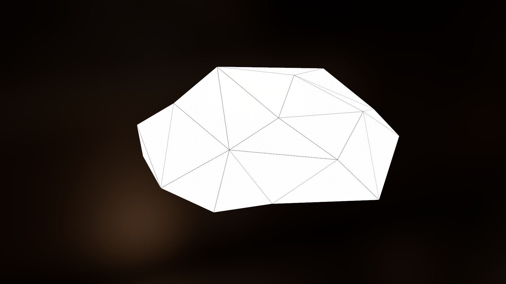 Gemstone V2 Low-poly 3D model_29