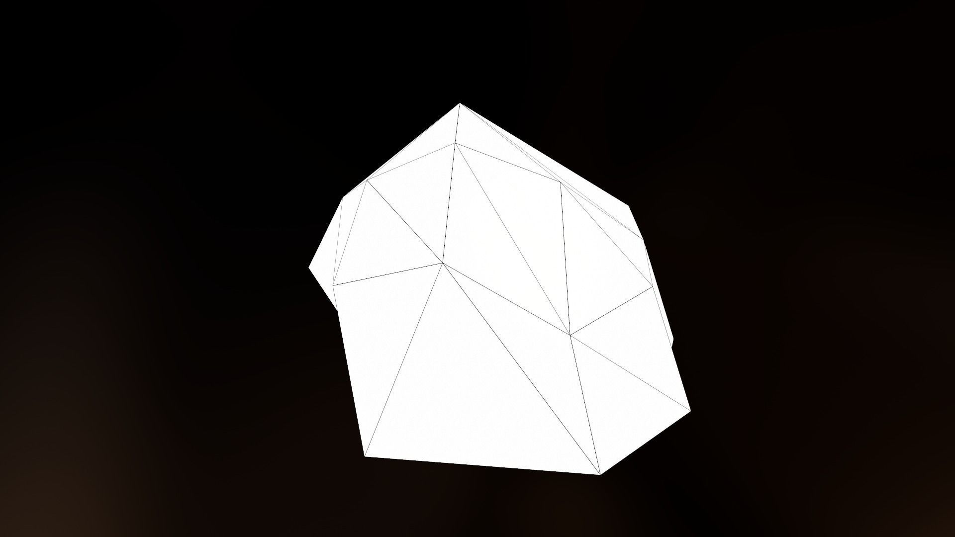 Gemstone V2 Low-poly 3D model_28