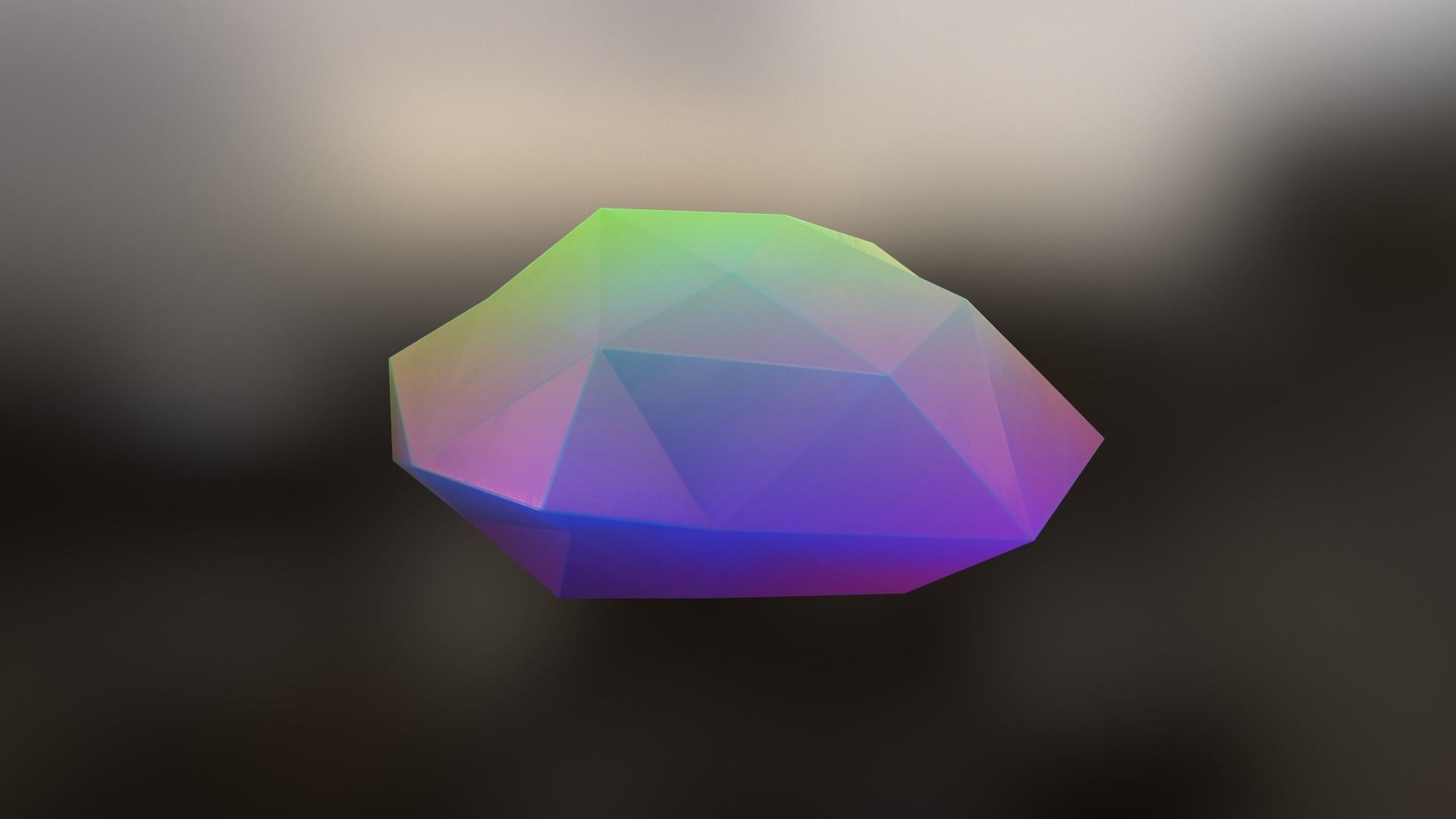 Gemstone V2 Low-poly 3D model_22