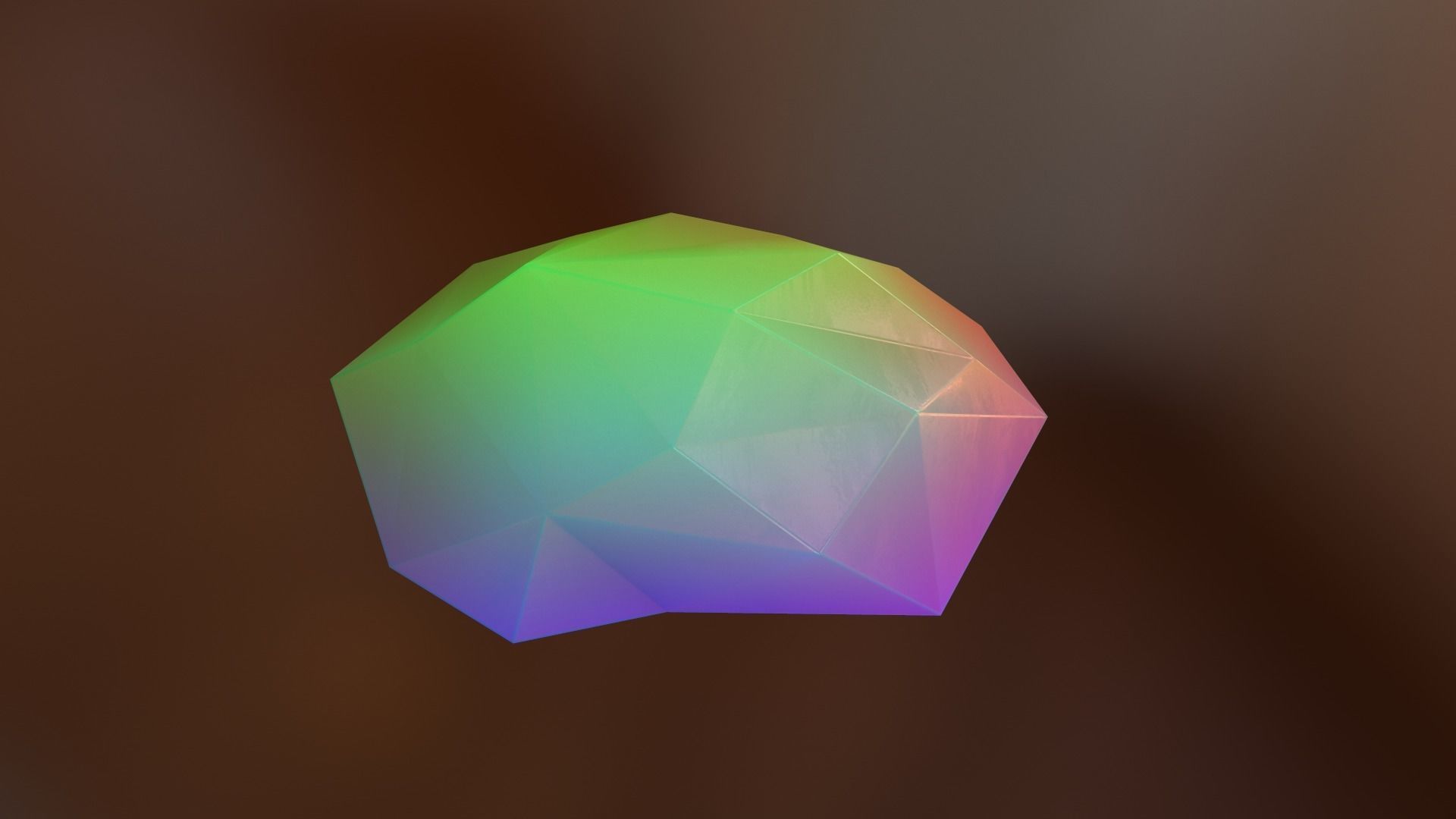 Gemstone V2 Low-poly 3D model_21