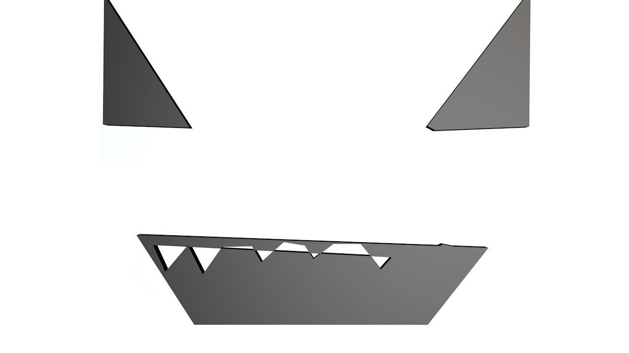 Minecraft Rigged Ghost 3D model_3