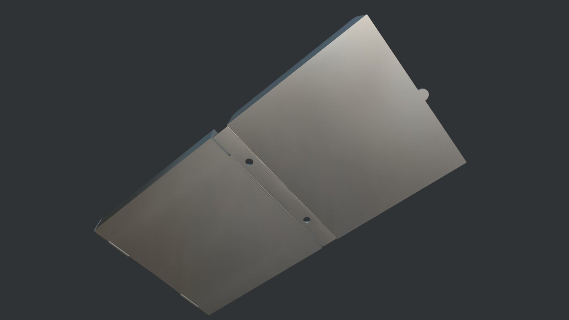 Perfect Pizza Scanned Box PBR GameReady Low-poly 3D model_8