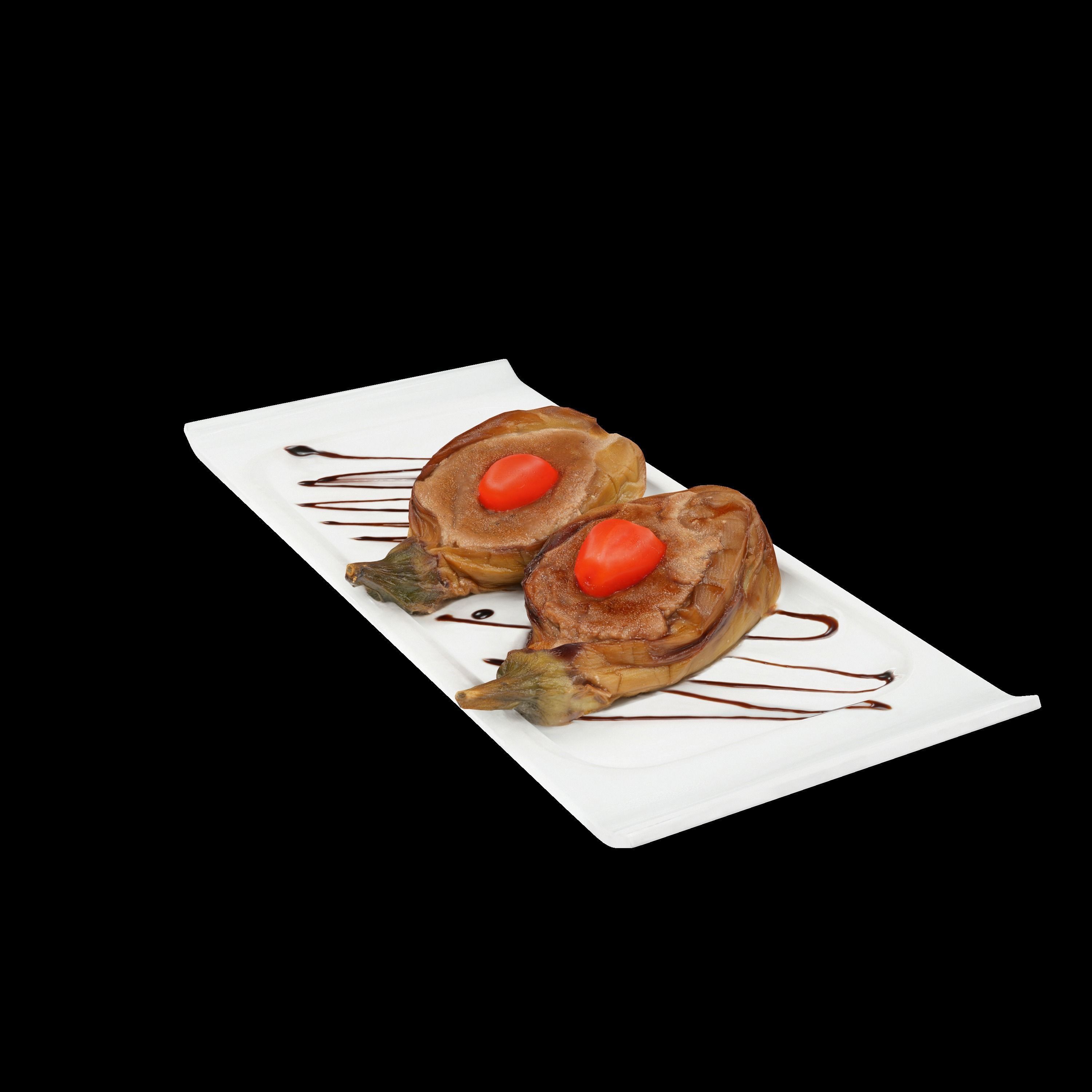 Eggplant  VR AR  low-poly 3d model Low-poly 3D model_18