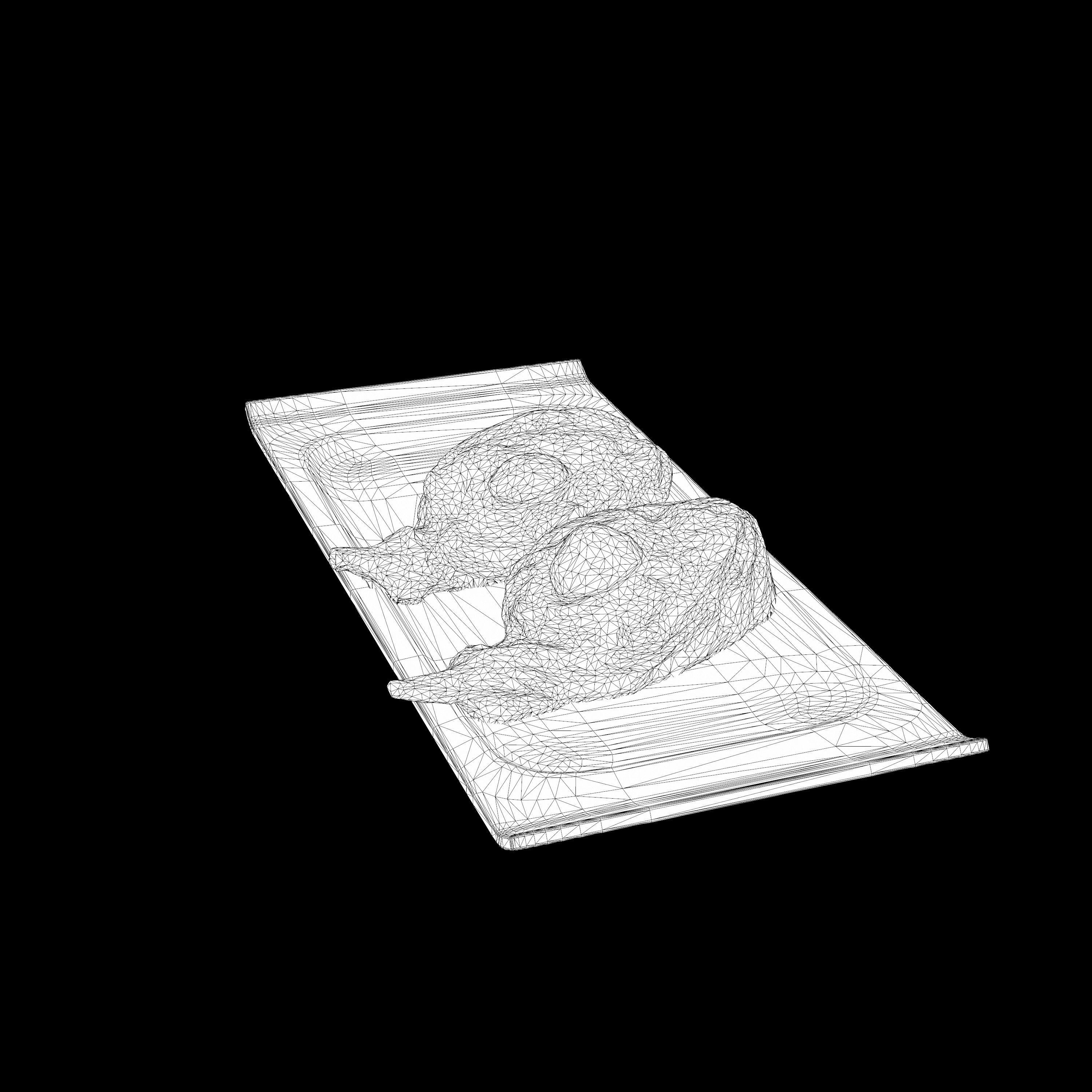 Eggplant  VR AR  low-poly 3d model Low-poly 3D model_10