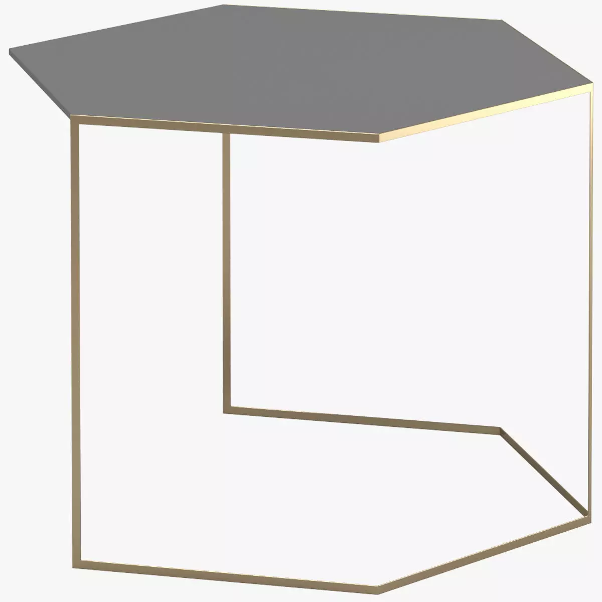 Erdos Ko Home Mala Accent Table 3D model_0