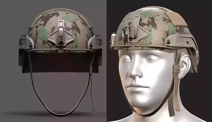 Helmet military combat  