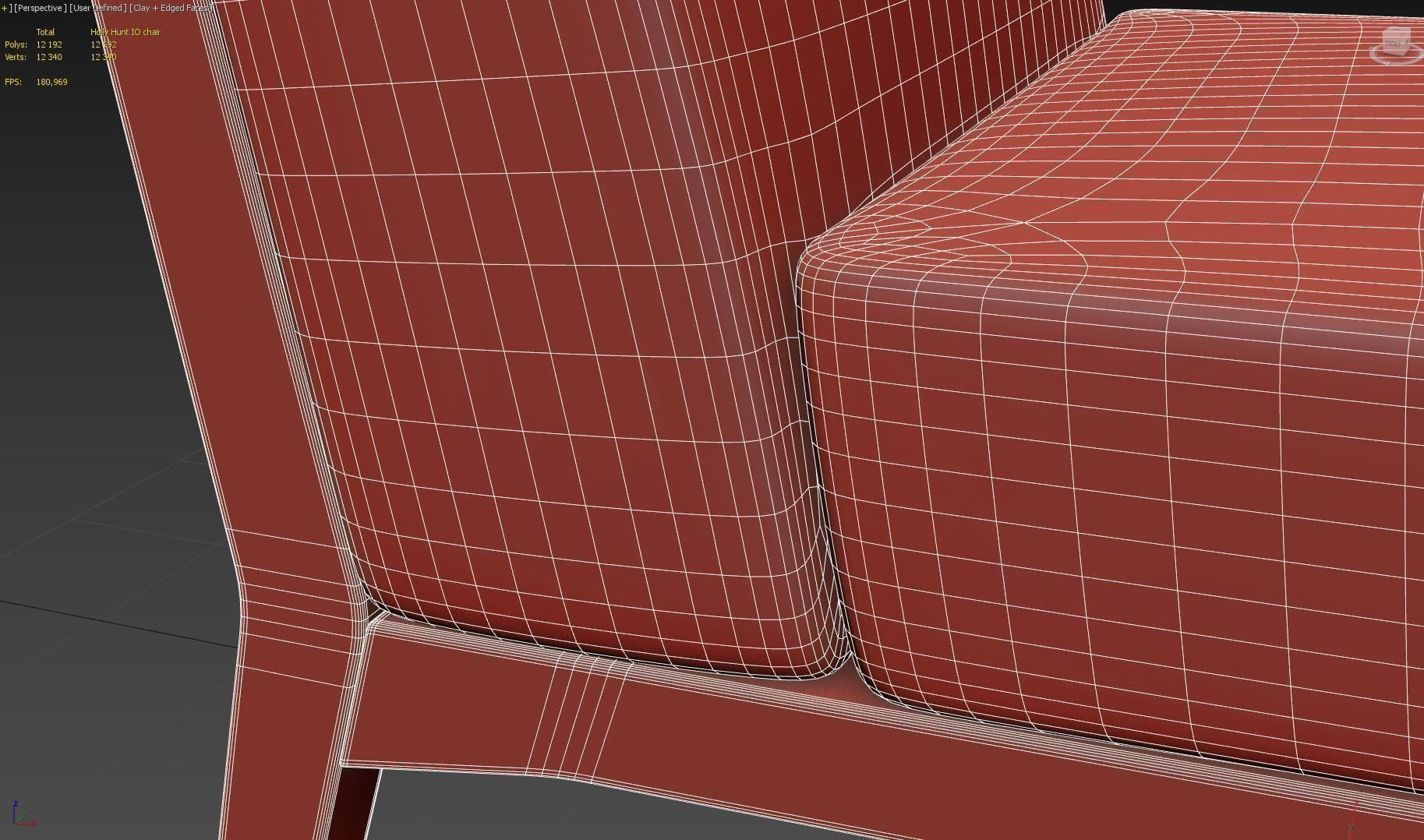 Holly Hunt IO chair 3D model_18