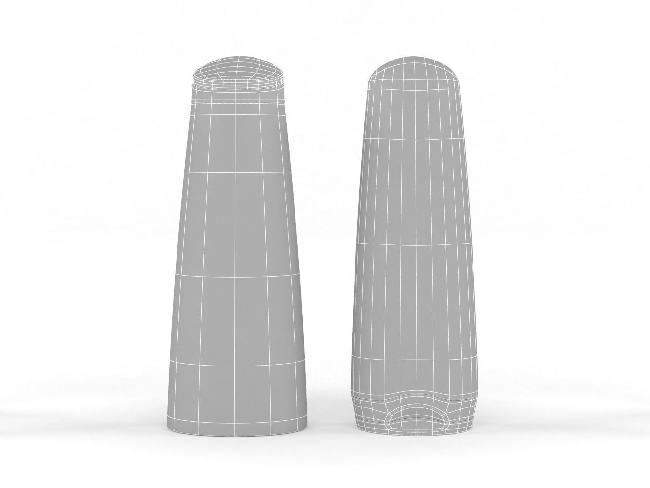 Dove Nutritive Solutions Shampoo and Conditioner 3D model_7