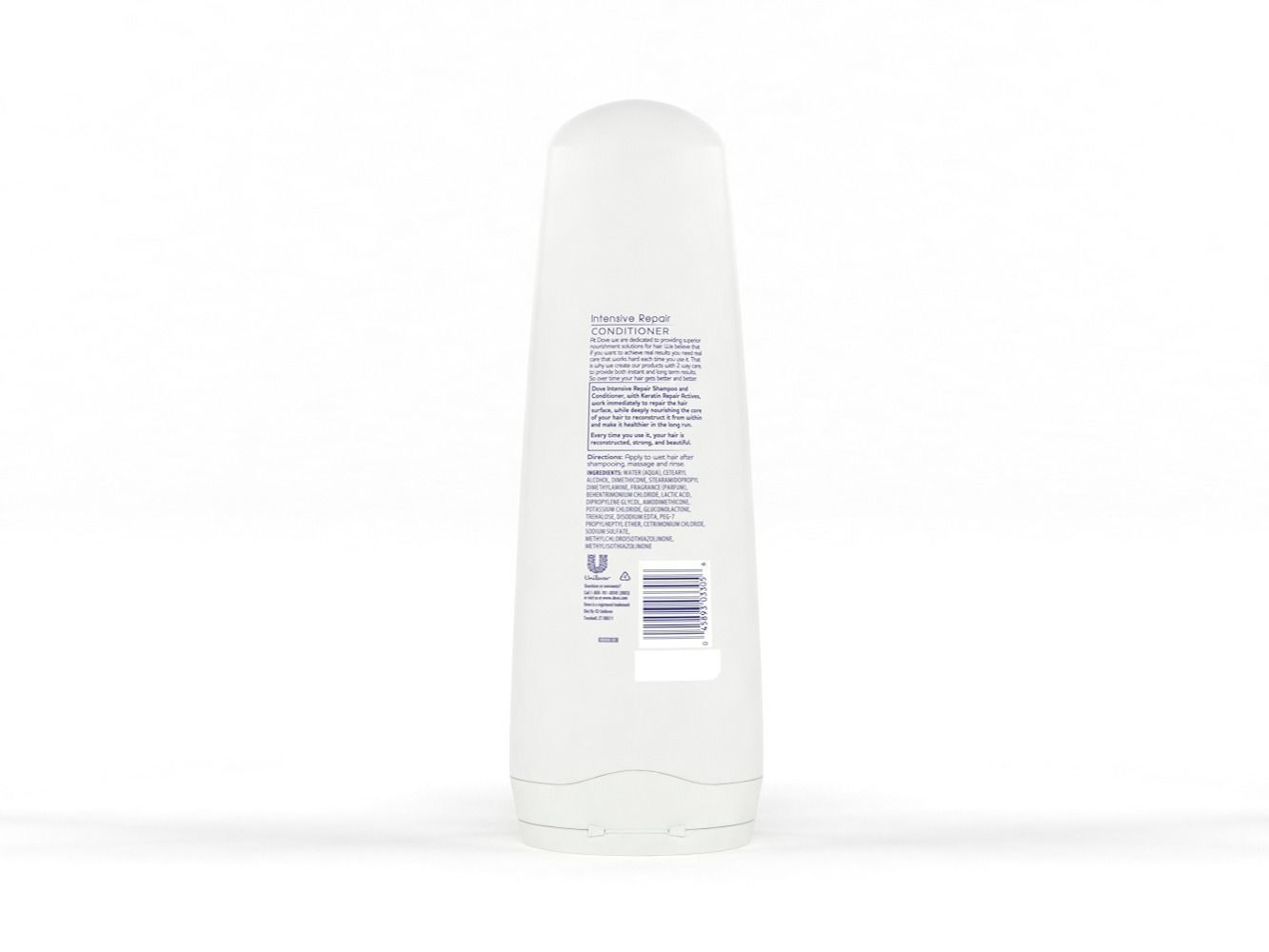 Dove Nutritive Solutions Shampoo and Conditioner 3D model_2