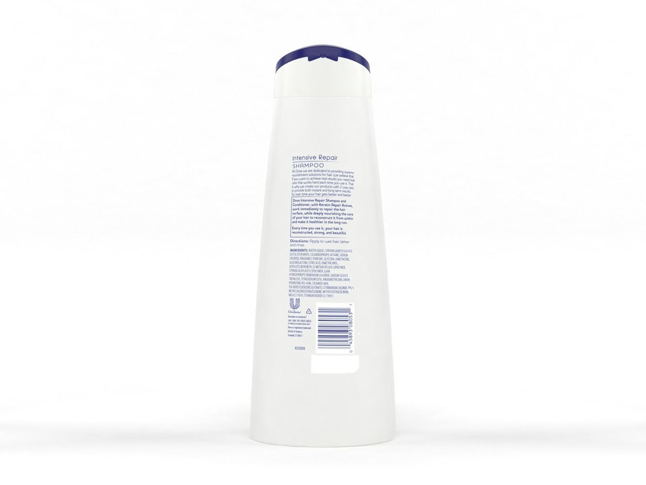 Dove Nutritive Solutions Shampoo and Conditioner 3D model_5