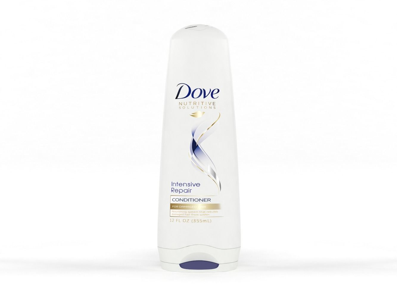 Dove Nutritive Solutions Shampoo and Conditioner 3D model_1