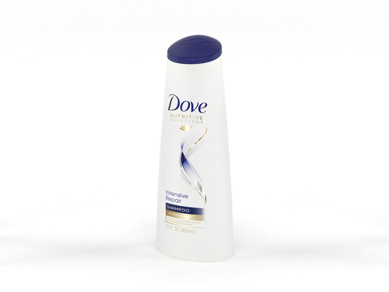 Dove Nutritive Solutions Shampoo and Conditioner 3D model_6