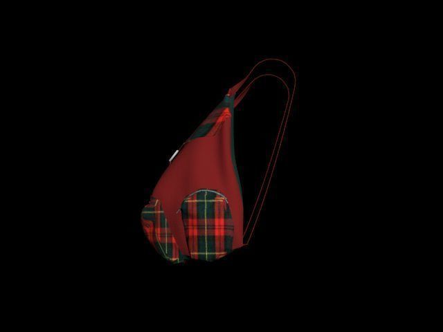 Soft Back Pack Free 3D model_1