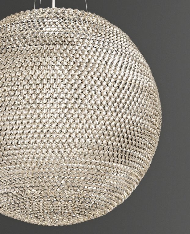 Romatti Biondo Chandelier 3D model_2