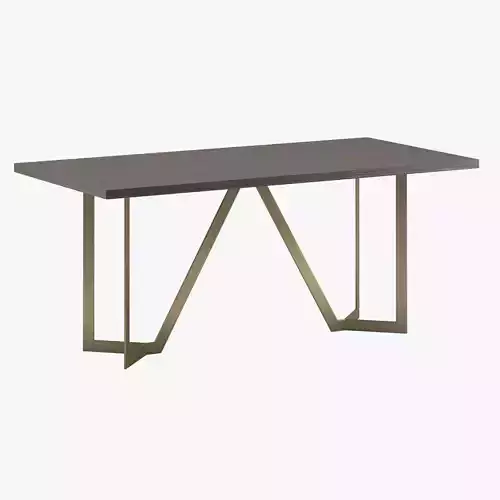 West Elm Tower Dining Table 3D model West Elm Tower Dining Table 3D model