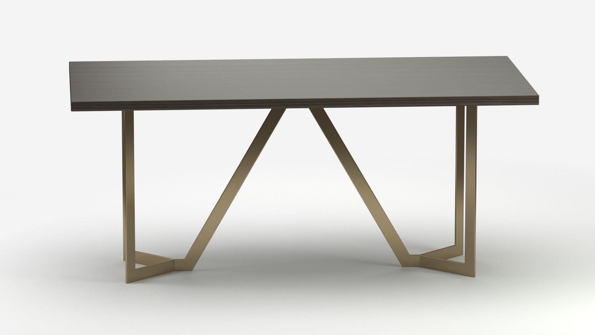 West Elm Tower Dining Table 3D model_14