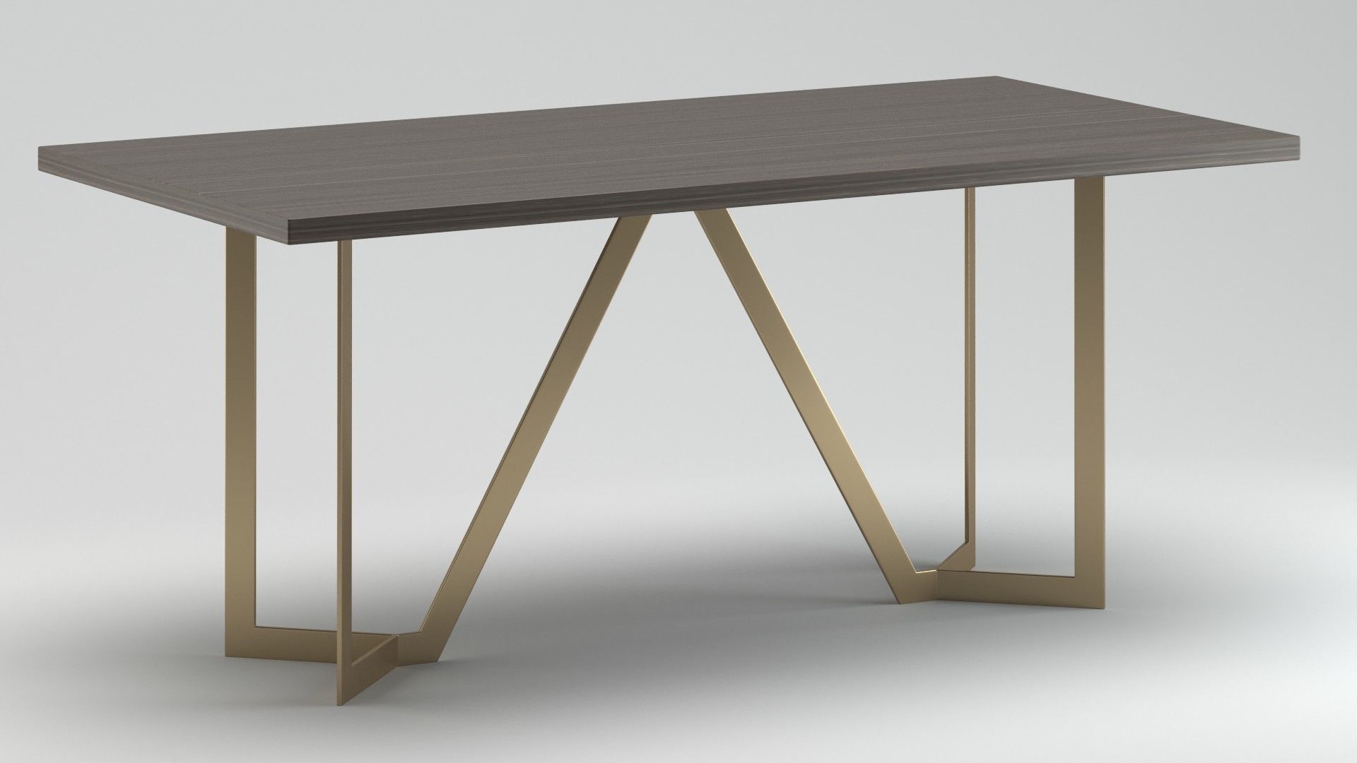 West Elm Tower Dining Table 3D model_15