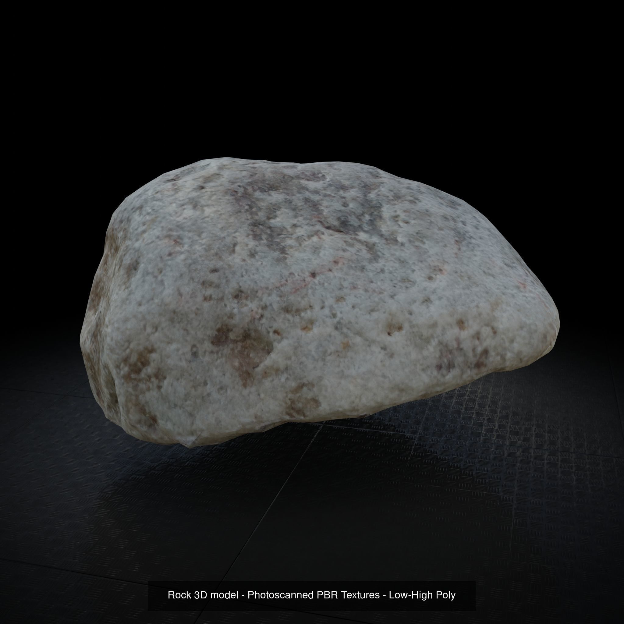 Rocks Pack - Photoscanned PBR Textures 3D Model Collection_11