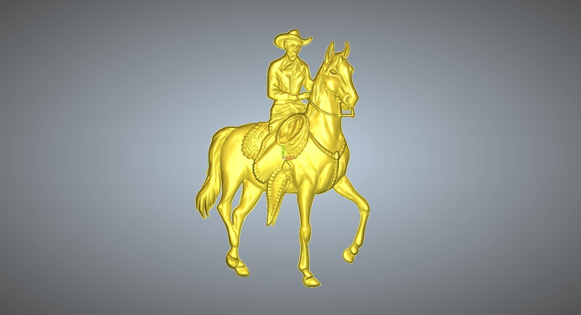 3D HORSE RIDE  Free 3D model_3