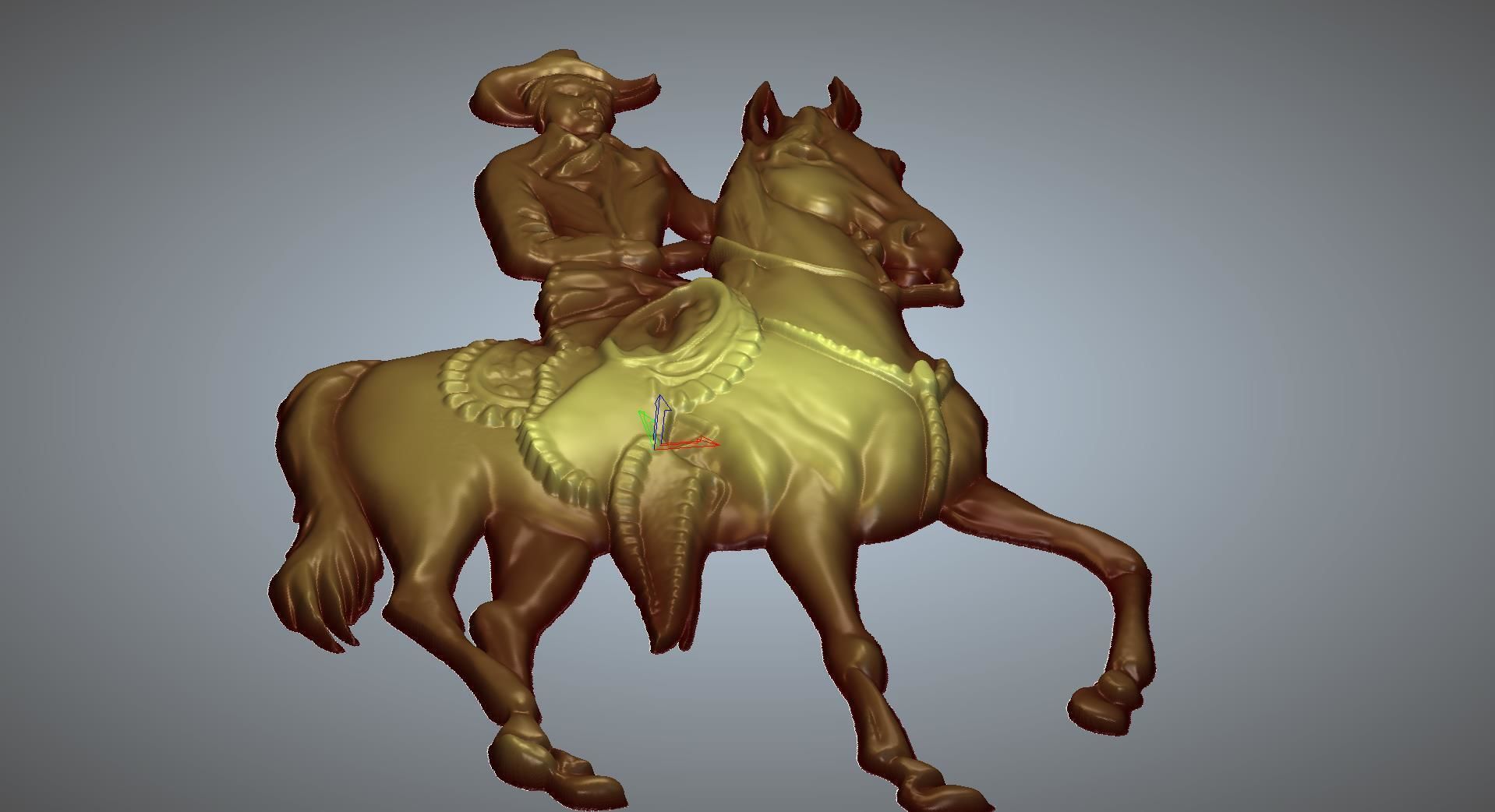 3D HORSE RIDE  Free 3D model_21