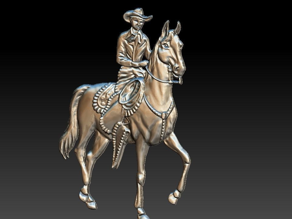 3D HORSE RIDE  Free 3D model_14