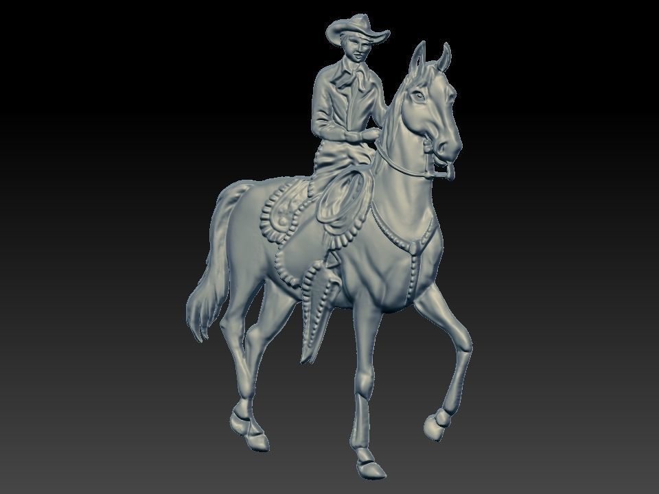 3D HORSE RIDE  Free 3D model_15
