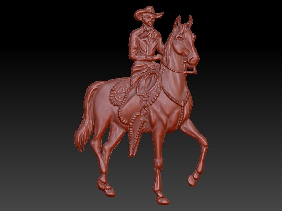 3D HORSE RIDE  Free 3D model_5