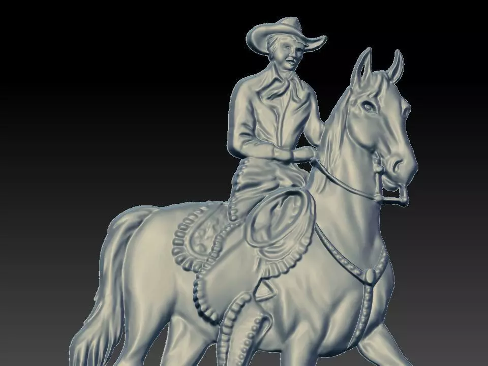 3D HORSE RIDE  Free 3D model_0