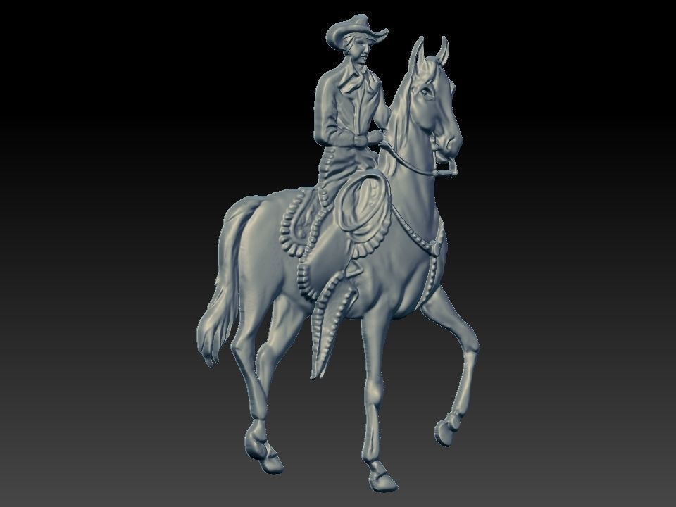3D HORSE RIDE  Free 3D model_16