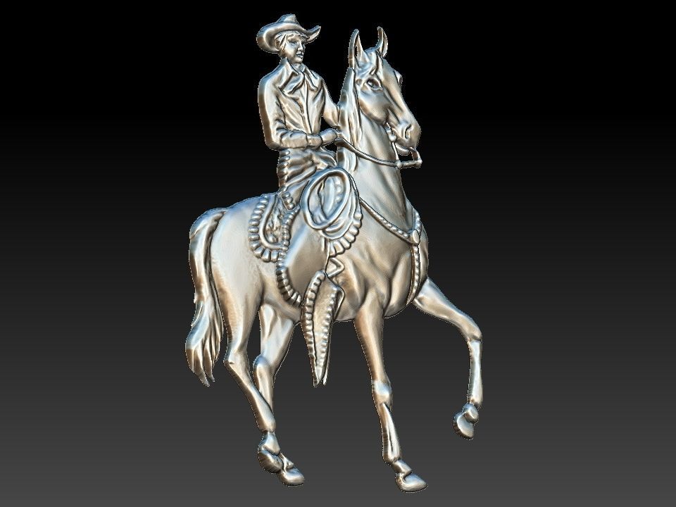 3D HORSE RIDE  Free 3D model_12