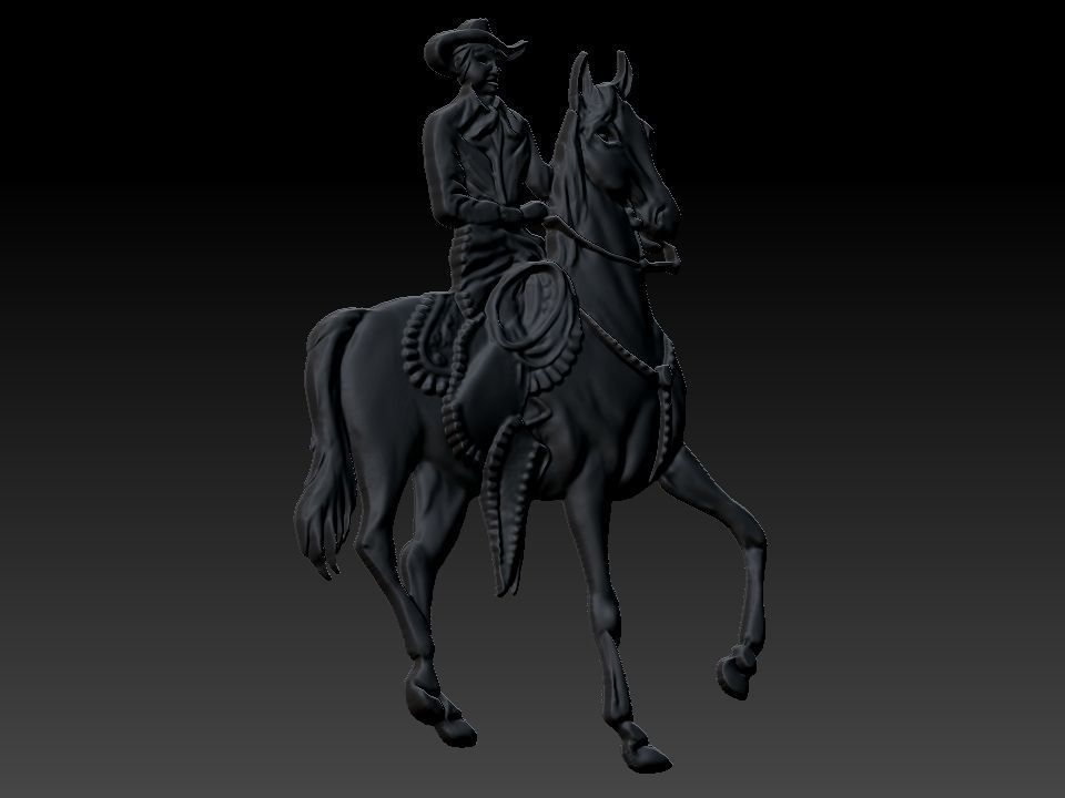 3D HORSE RIDE  Free 3D model_4
