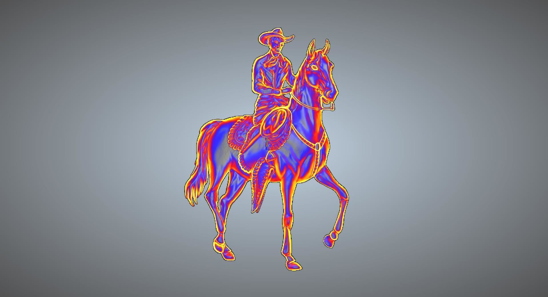 3D HORSE RIDE  Free 3D model_19