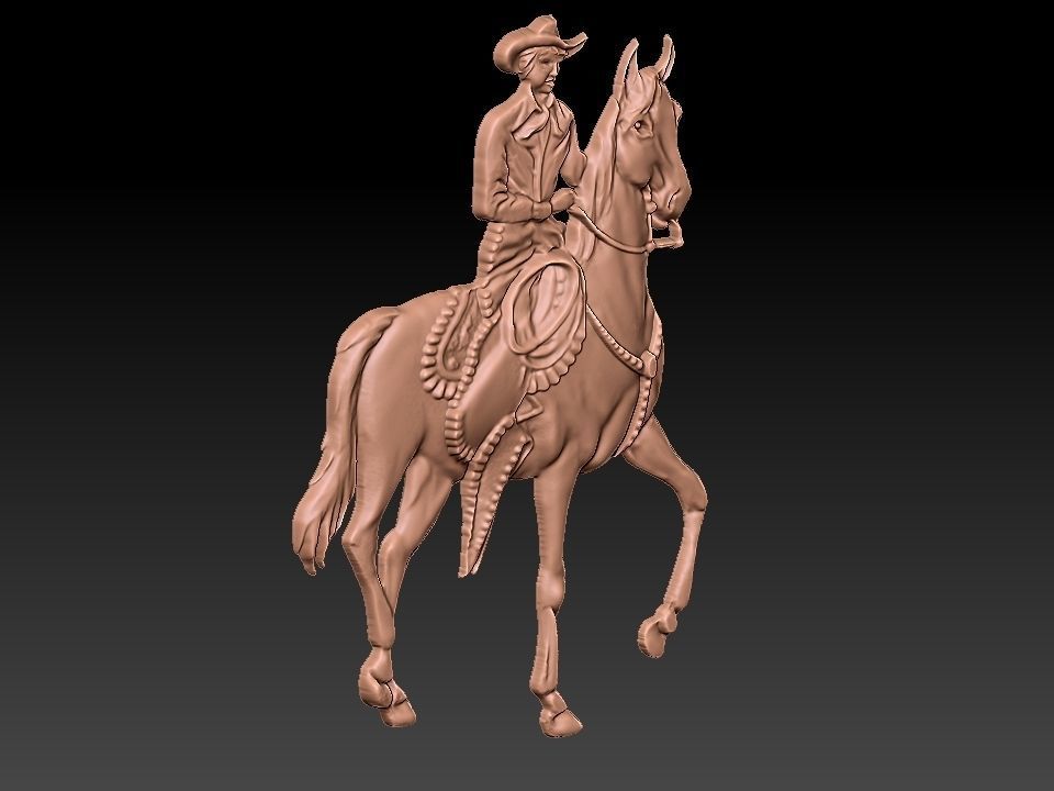 3D HORSE RIDE  Free 3D model_10